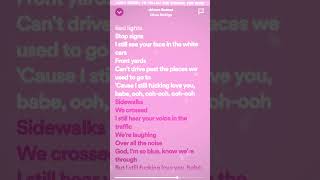 Olivia Rodrigo  drivers license Speed UpLyrics [upl. by Allimak590]