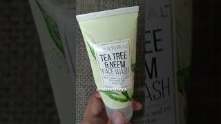 CoNatural Tea Tree amp Neem Face Wash  Review  Nutshell Lifestyle [upl. by Kaazi]