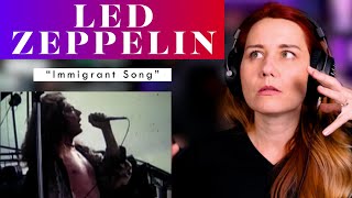 I recognize this Opera Singer realizes shes heard Led Zeppelin Vocal ANALYSIS of quotImmigrant Songquot [upl. by Ijok734]