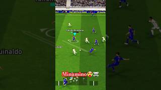 Minamino goal 🥵🥵shorts pes2021 [upl. by Tenn114]