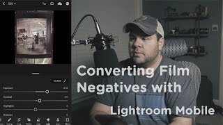 Converting Film Negatives with Lightroom Mobile [upl. by Shaffert546]