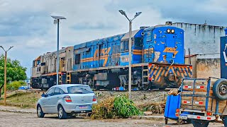 Dupla De LOCOMOTIVAS Escoteiras 2444 2445 [upl. by Aramak142]