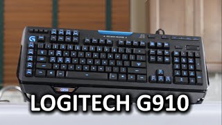 Logitech G910 Gaming Mechanical Keyboard  RomerG Switches [upl. by Spiers]