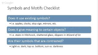 Literature Analysis Checklist [upl. by Niven505]