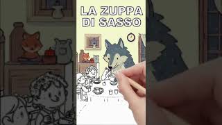 La zuppa di sasso  Fiaba tradizionale italiana favoleperbambini fiabesonore storieperbambini [upl. by Ainnos64]