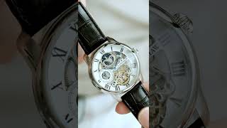 Classic White – Longitude Dual Time Automatic  Earnshaw1805 Luxury Lifestyle watch [upl. by Cassy]