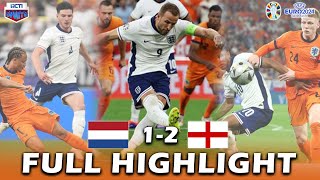 🔴 Belanda Vs Inggris 1  2  All Goals amp Highlights  Euro 2024 [upl. by Rabma]