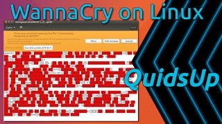 WannaCry on Linux Oh It Escaped Wine [upl. by Shandy]