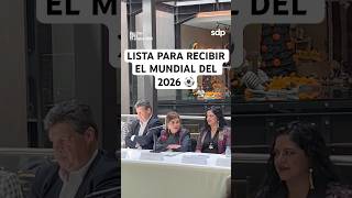 ¡FUTBOL FUTBOL FUTBOL ⚽️ CLARA BRUGADA inaugura el COMITÉ para el MUNDIAL del 2026 en CDMX [upl. by Noella]