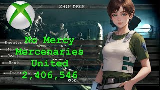 RE5 No mercy Rebecca 2406k Mercenaries United Ship Deck Xbox [upl. by Burton352]