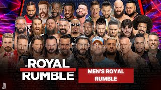 Mens 2025 Royal Rumble Match PREDICTION OCTOBER [upl. by Stanleigh]