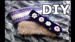 Stirnband häkeln  Mega einfach DIY [upl. by Bevvy308]