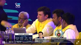 2018 IPL auction CSK [upl. by Ysiad]