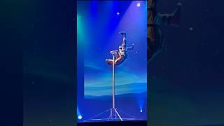 Amazing Air Walk amp UpsideDown Stunt at the Shanghai Circus 😲 [upl. by Ecirpak]