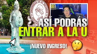 NUEVO INGRESO UES 2021 👀 ¡ASÍ PODRÁS ENTRAR A LA UES 🚨 [upl. by Lodge499]