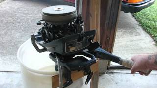 Evinrude 6hp troubleshooting [upl. by Jeralee]