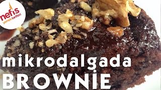 Mikrodalgada Brownie  7dk da Islak kek yapımı [upl. by Tallou]