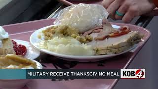 Senior citizens military members treated to Thanksgiving feasts [upl. by Tonya253]