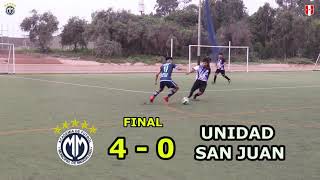 TORNEO DESCENTRALIZADO DE MENORES  CAT 2006  MM VS UNIDAD SAN JUAN [upl. by Aldora713]