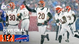 Bengals top plays vs Bills  Divisional Round [upl. by Ynots251]