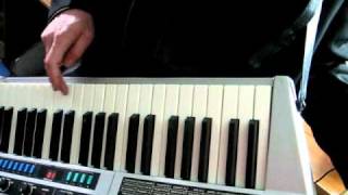 FORMANTA MINI  Soviet synth keytar  how it sounds [upl. by Suivatra251]