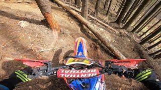 Beta RR 250  extreme single track test [upl. by Weir]