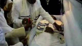 The Cutting of the Tallits of Rabbi Simcha Michol [upl. by Oriana]