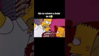 No volveré a dudar  los simpson lossimpson lossimpsonlatino luistoonexpress memes meme humor [upl. by Mingche]