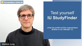 Welches Studium passt für mich Digitaler Studienberater IU StudyFinder [upl. by Roberto67]