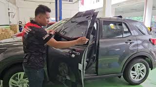 Tinting brand new Toyota [upl. by Belita]