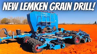 Our New Lemken Solitair DT grain drill [upl. by Bartolome]