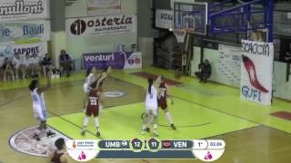 PALL FEMM UMBERTIDE VS UMANA REYER VENEZIA [upl. by Agamemnon]