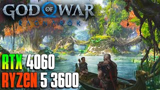 God of War Ragnarok  RTX 4060  RYZEN 5 3600  1080p [upl. by Llesirg273]