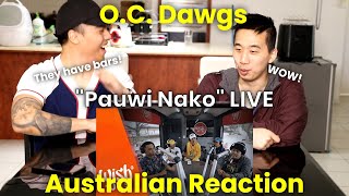 OC Dawgs perform quotPauwi Nakoquot LIVE on Wish 1075 Bus  Asian Australian Reaction  ADU [upl. by Peddada]