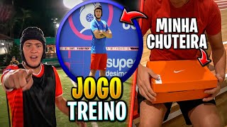 USEI MINHA CHUTEIRA NOVA NO TREINO PRA SUPERCOPA DESIMPEDIDOS [upl. by Reinert]