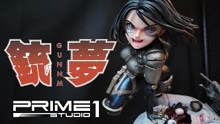 Alita Gally Prime1Studios  Unboxing  Battle Angel Alita Ultimate Edition [upl. by Kremer]