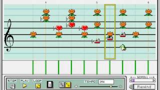 Journey  Dont Stop Believing Mario Paint Composer Loop [upl. by Alyar521]