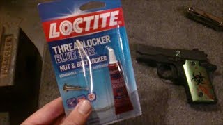 Loctite and Load Putting the screws to the Sig p238 [upl. by Richella]