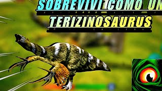 🔴SOBREVIVÍ de 0 A 100 COMO el TERIZINOSAURUS en THE CURSED ISLE 🦕 [upl. by Renate]