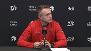 Toronto Raptors Media Availability  Postgame vs Detroit Pistons  November 1 2024 [upl. by Pam453]