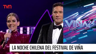 Así comenzó la noche chilena del Festival de Viña del Mar 2024  Viña2024 [upl. by Eoj545]