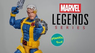 New CABLE Marvel Legends 2024 Hasbro Action Figure Review [upl. by Brynna]