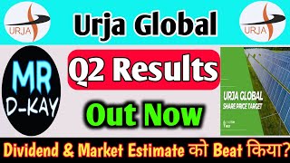 Urja global latest news  Urja global latest news today  Urja global share latest news [upl. by Sessilu32]