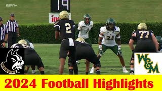 William amp Mary vs Wofford Football Game Highlights 9 14 2024 [upl. by Trey]