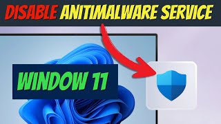 How to Disable Antimalware Service Executable In Windows 11 [upl. by Sakhuja]