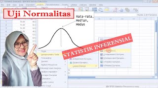 Statistik Inferensial Uji Normalitas UNPAM statistik normalitas spss [upl. by Joete]