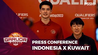 PRESS CONFERENCE TIMNAS SENIOR JELANG KONTRA KUWAIT  GARUDA TODAY [upl. by Idac374]