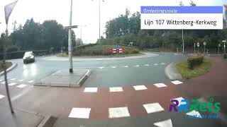 Omleiding lijn 107 Wittenberg  Kerkweg [upl. by Ai]