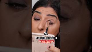 Ü40 Schlupflider Schminken schlupflider hoodedeyemakeup makeuptipps ü40makeup [upl. by Llehsyar]