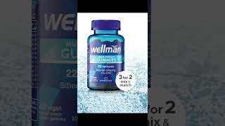 Wellman Gummies Multivitamins for Men [upl. by Latisha]